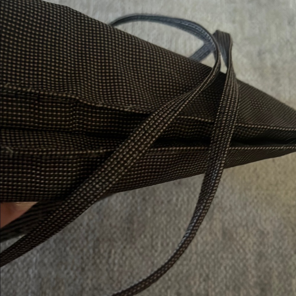 Hermes Brown and Black Herline Pochette Tote Mini Bag - Picture 5 of 9